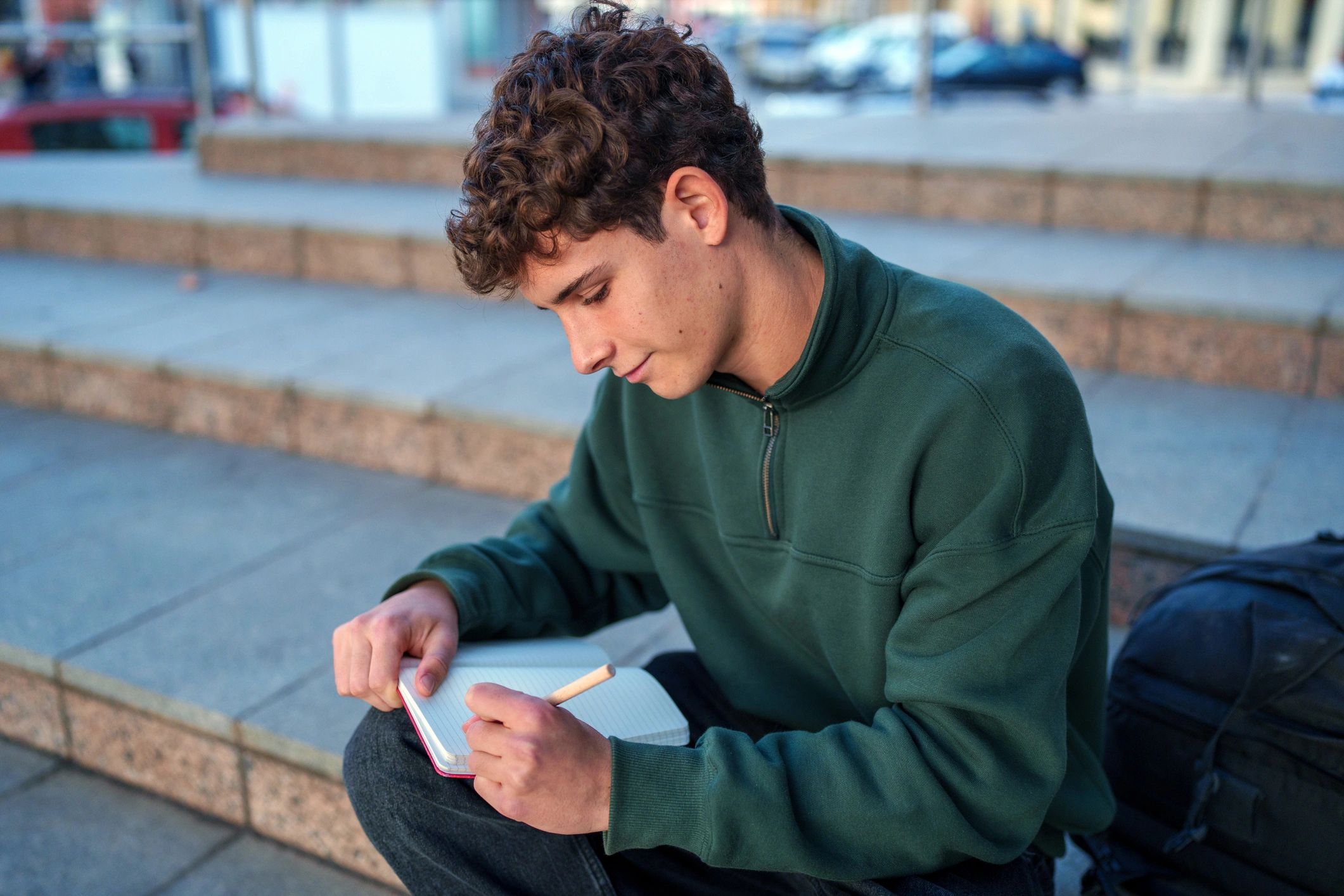 Young professional client portrait